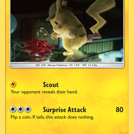 Detective Pikachu (10/18) [Sun & Moon: Detective Pikachu]