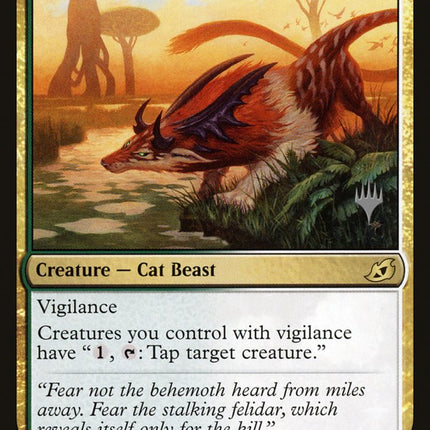 Frondland Felidar (Promo Pack) [Ikoria: Lair of Behemoths Promos]