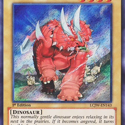 Sabersaurus [LCJW-EN143] Secret Rare