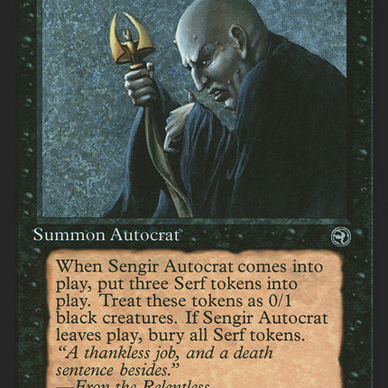 Sengir Autocrat [Homelands]