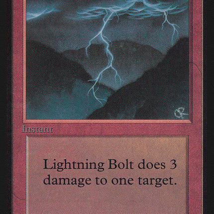 Lightning Bolt [Alpha Edition]
