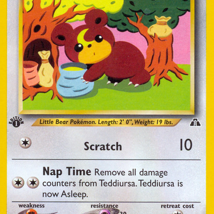 Teddiursa (65/75) [Neo Discovery 1st Edition]