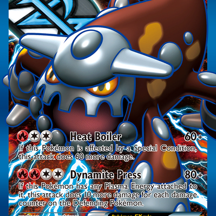 Heatran EX (109/116) [Black & White: Plasma Freeze]