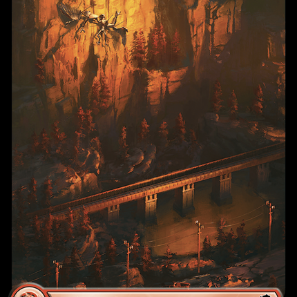 Mountain (0852) (Surge Foil) [Fallout]