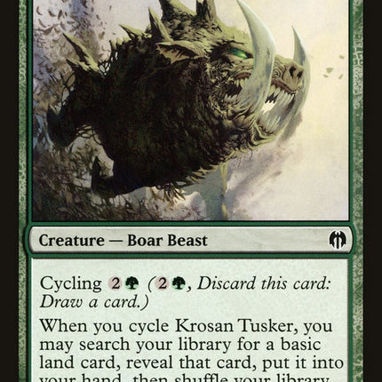 Krosan Tusker [Duel Decks: Heroes vs. Monsters]
