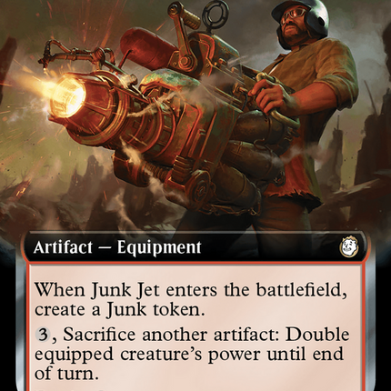 Junk Jet (Extended Art) (Surge Foil) [Fallout]