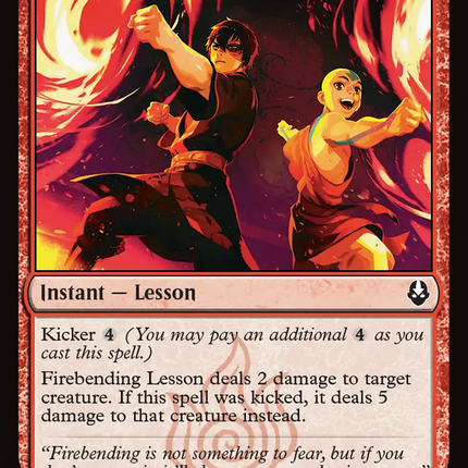Firebending Lesson [Avatar: The Last Airbender]