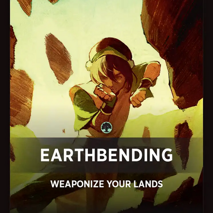 Earthbending Theme Card (0042) [Avatar: The Last Airbender Tokens]