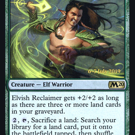 Elvish Reclaimer [Core Set 2020 Prerelease Promos]