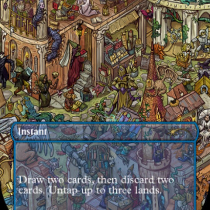Frantic Search (Borderless) [Secret Lair Drop Series]
