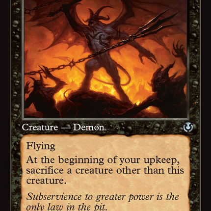 Demonic Taskmaster (Retro Frame) [Innistrad Remastered]