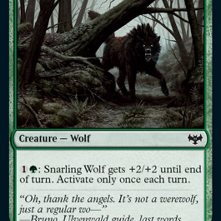 Snarling Wolf [Innistrad: Crimson Vow]