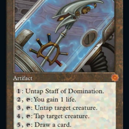 Staff of Domination (Retro) [The Brothers' War Retro Artifacts]