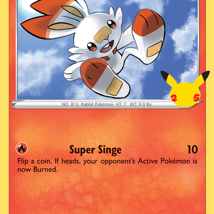 Scorbunny (SWSH002) (Jumbo Card) [First Partner Pack]