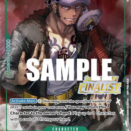 Trafalgar Law (Offline Regional 2023) [Finalist] [One Piece Promotion Cards]