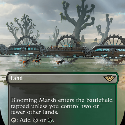 Blooming Marsh (Borderless) [Outlaws of Thunder Junction]