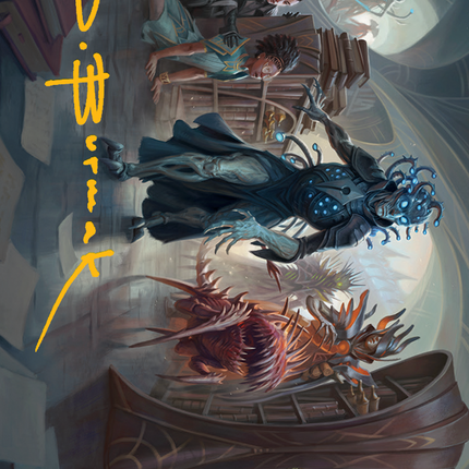 Invasion of Arcavios Art Card (Gold-Stamped Signature) [March of the Machine Art Series]