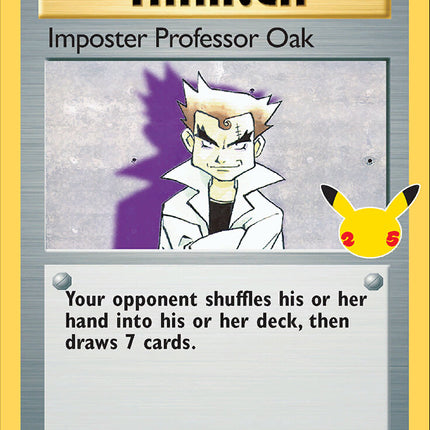 Imposter Professor Oak (73/102) [Celebrations: 25th Anniversary - Classic Collection]
