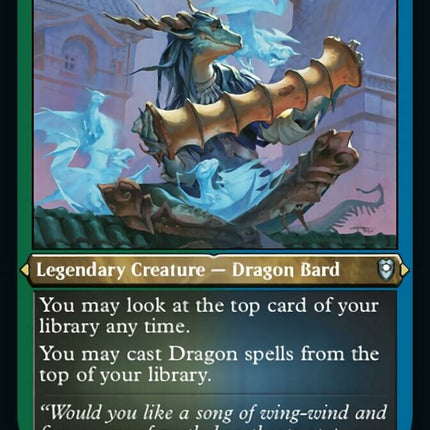 Korlessa, Scale Singer (Foil Etched) [Commander Legends: Battle for Baldur's Gate]