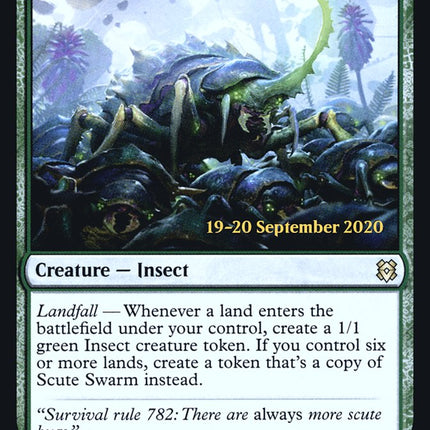 Scute Swarm [Zendikar Rising Prerelease Promos]