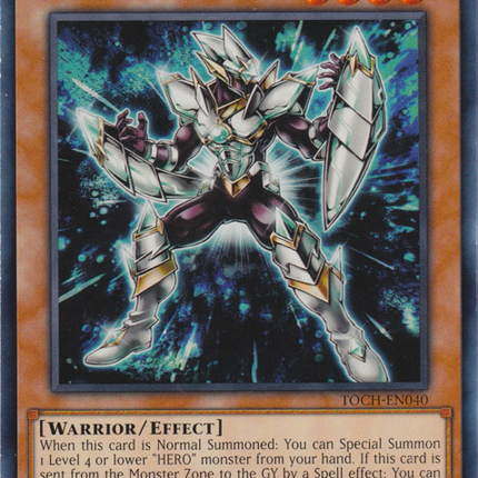 Elemental Hero Solid Soldier [TOCH-EN040] Rare