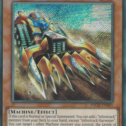 Infinitrack Harvester [INCH-EN001] Secret Rare