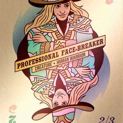 Professional Face-Breaker (Rainbow Foil) [Secret Lair Drop Series]