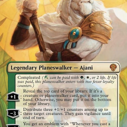 Ajani, Sleeper Agent (Borderless) (375) [Dominaria United]