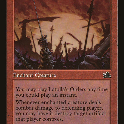 Latulla's Orders [Prophecy]