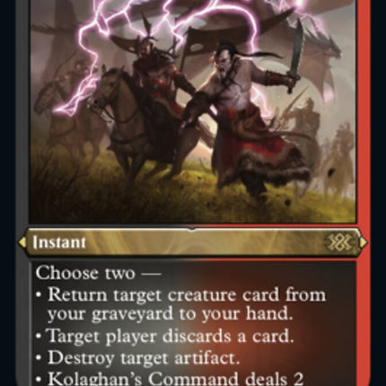 Kolaghan's Command (Foil Etched) [Double Masters 2022]