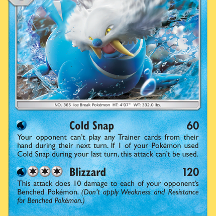 Walrein (52/236) [Sun & Moon: Cosmic Eclipse]