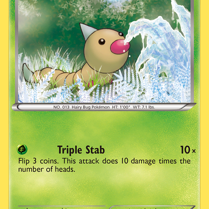 Weedle (1/116) [Black & White: Plasma Freeze]