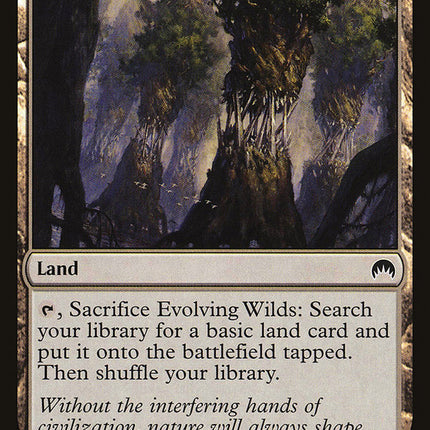 Evolving Wilds [Magic Origins]
