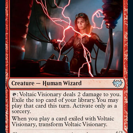 Voltaic Visionary // Volt-Charged Berserker [Innistrad: Crimson Vow]