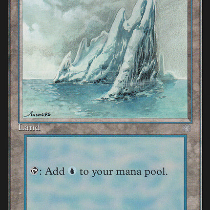 Island (No Birds / Signature on Left) [Ice Age]