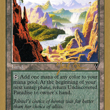 Undiscovered Paradise (Jakub Slemr) [World Championship Decks 1997]