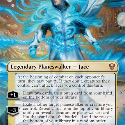 Jace, Multiverse Architect (Borderless) [Reality Fracture Commander]