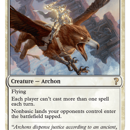 Archon of Emeria (White Border) [Mystery Booster 2]