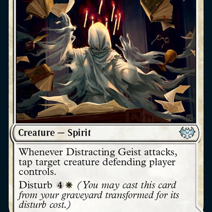 Distracting Geist // Clever Distraction [Innistrad: Crimson Vow]