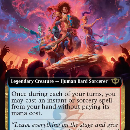Zaffai and the Tempests (Extended Art) [Secrets of Strixhaven]