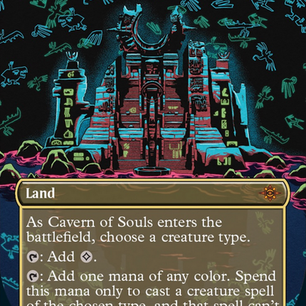 Cavern of Souls (0345) (Borderless) [The Lost Caverns of Ixalan]