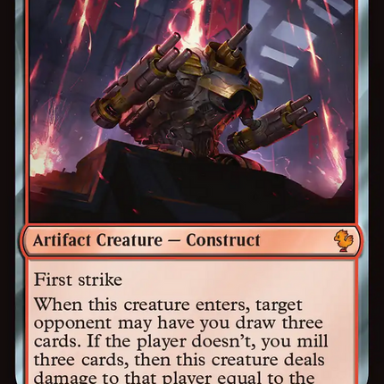 Combustible Gearhulk [FINAL FANTASY Commander]