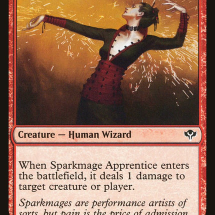 Sparkmage Apprentice [Duel Decks: Speed vs. Cunning]