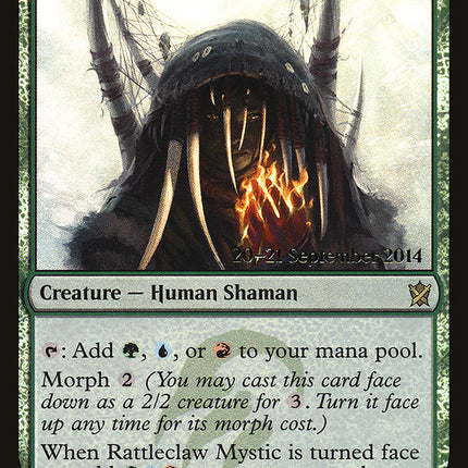 Rattleclaw Mystic [Khans of Tarkir Prerelease Promos]
