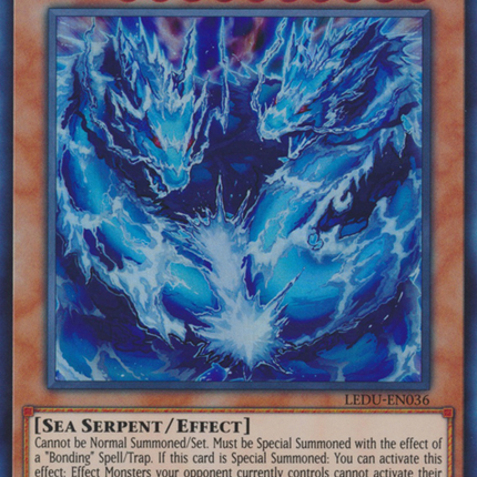 Water Dragon Cluster [LEDU-EN036] Super Rare