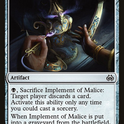 Implement of Malice [Mystery Booster]
