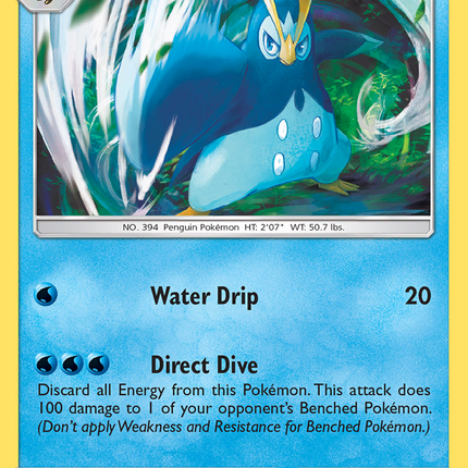 Prinplup (55/236) [Sun & Moon: Cosmic Eclipse]