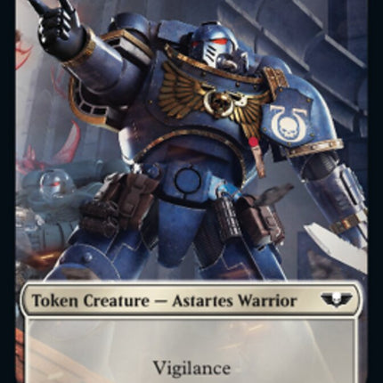 Astartes Warrior (001) // Clue Double-Sided Token [Warhammer 40,000 Tokens]