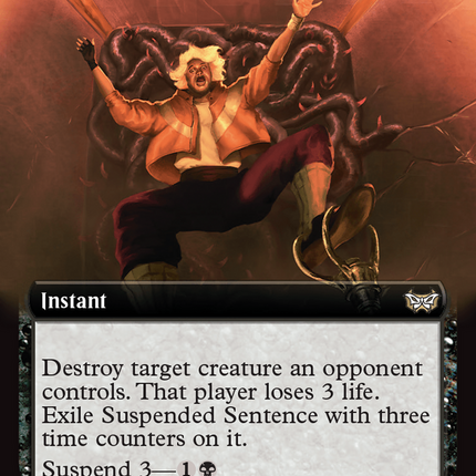 Suspended Sentence (Extended Art) [Duskmourn: House of Horror Commander]