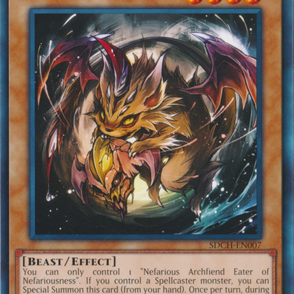 Nefarious Archfiend Eater of Nefariousness [SDCH-EN007] Common